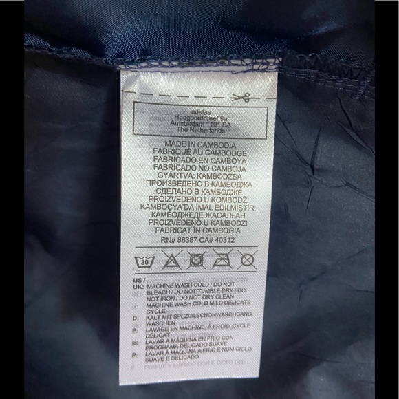 NEW Adidas Portland Timbers Windbreaker Hacker - Picture 8 of 9